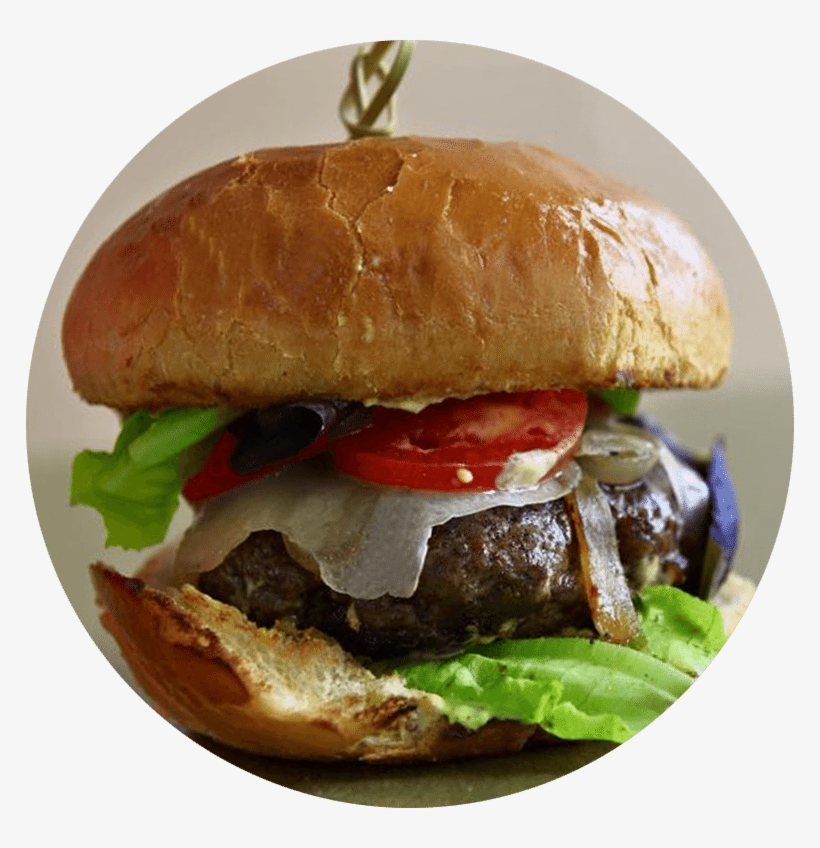 Grass Fed Burgers - Hamburger, transparent png download