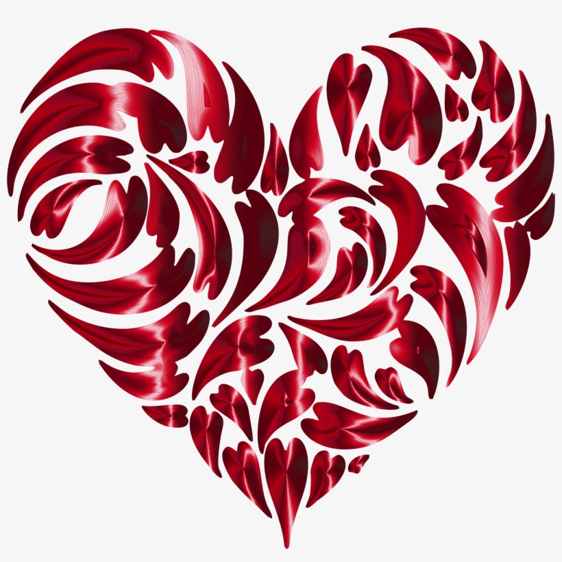This Free Icons Png Design Of Abstract Distorted Heart, transparent png download