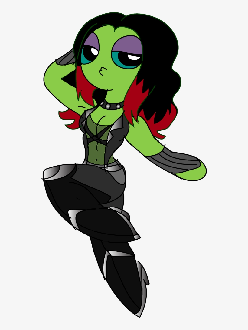 Venom As Gamora By Purfectprincessgirl On Deviantart - Gamora, transparent png download