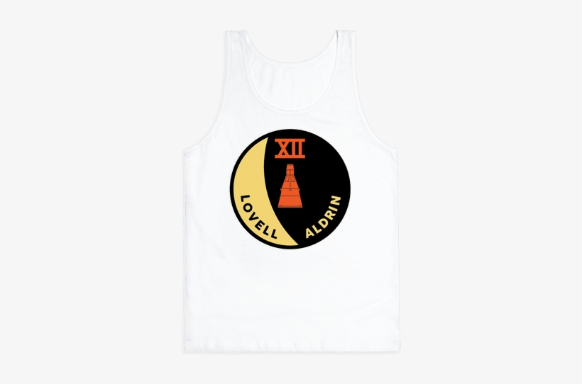 Gemini 12 Tank Top - Gemini 12 Lovell/aldrin Drinking Glass, transparent png download