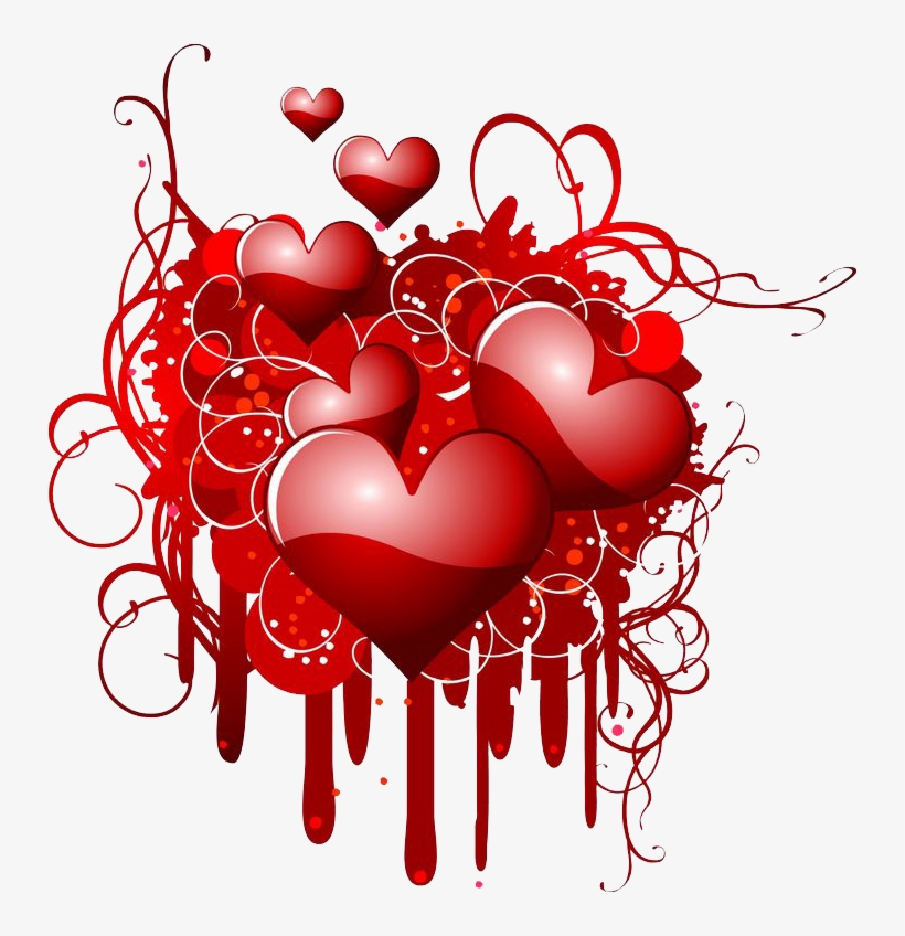 Love - 3 D Heart Transparent, transparent png download