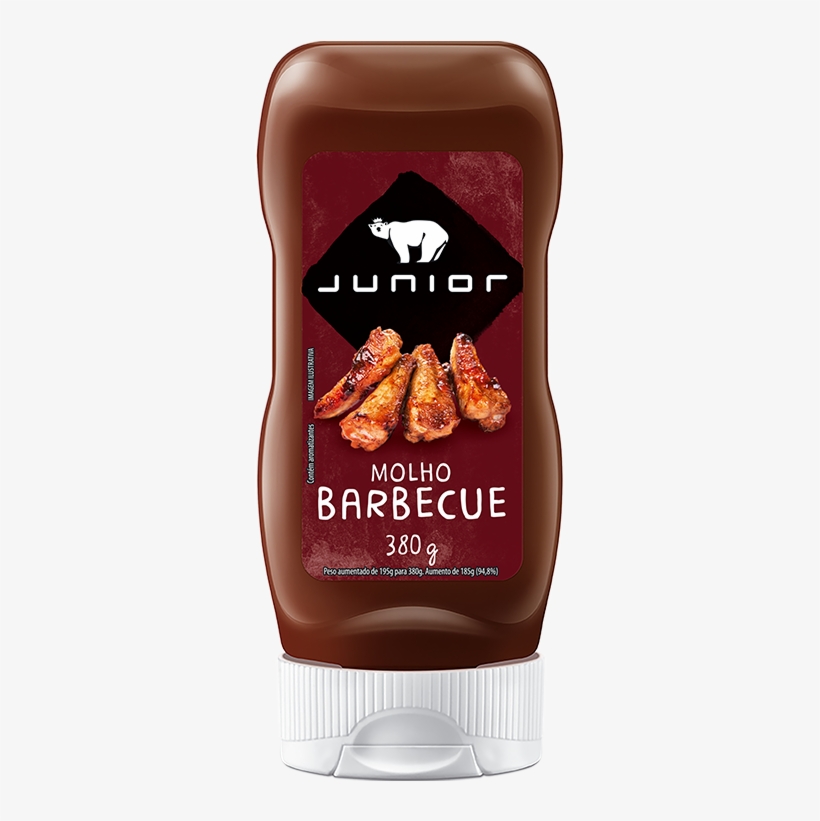 Barbecue-380g - Molho Barbecue Junior, transparent png download
