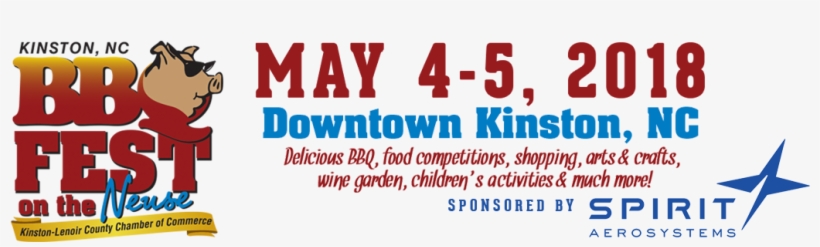 Png Transparent Stock Barbecue Clipart Banner - Bbq Festival 2018 Kinston Nc, transparent png download