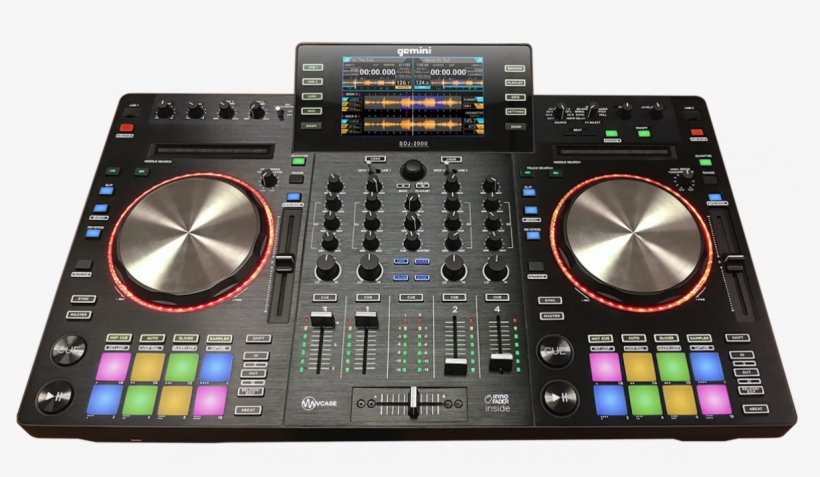 The Gemini Sdj 200 Is A “no Laptop Required” Dj Controller, - Sdj 2000, transparent png download