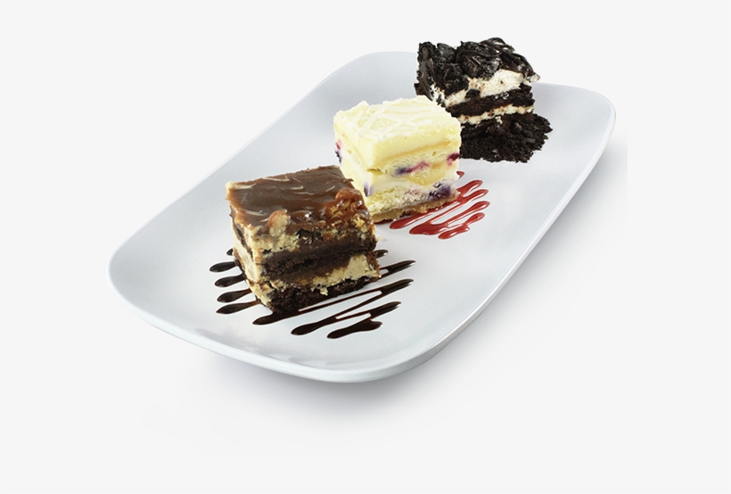 Double Fudge Brownies - Dessert Png, transparent png download
