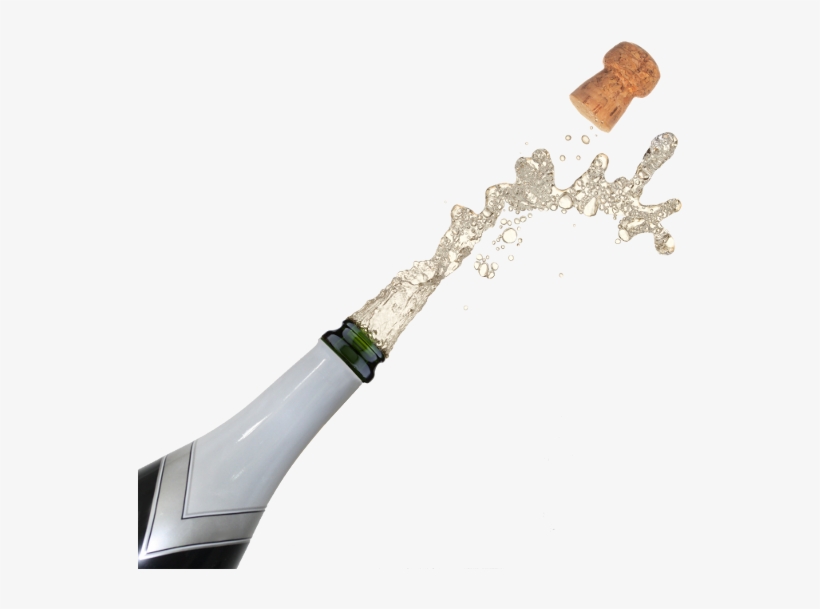 Huizon Graduation Star Bubbles - Champagnefles Png, transparent png download