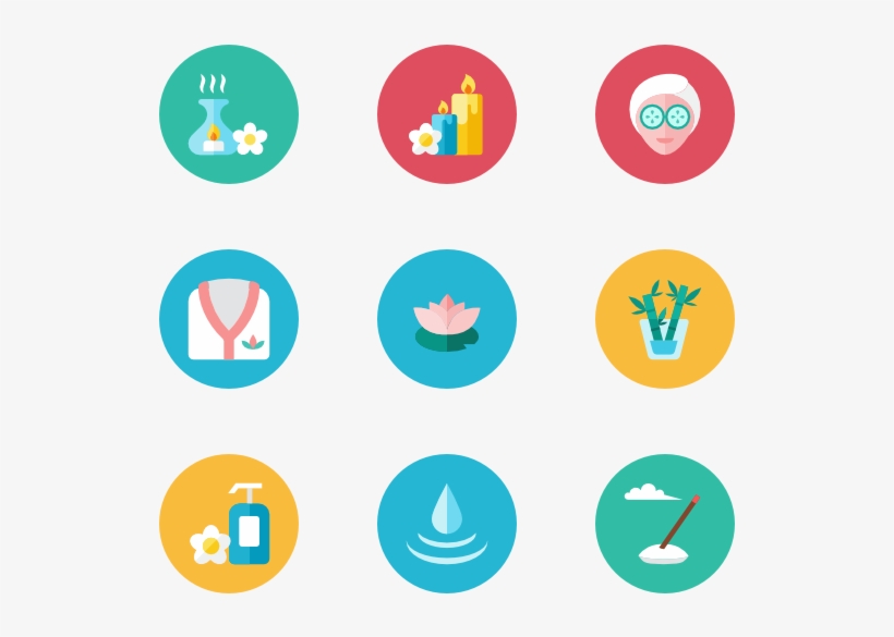 Spa Icon Png Download - Relax Icon, transparent png download