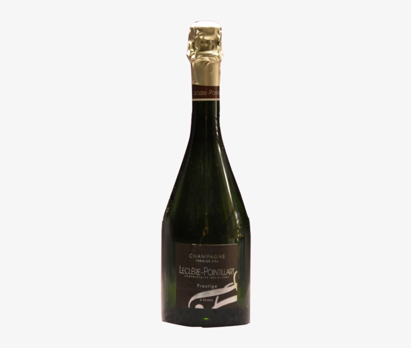 With A Bright Yellow Colour, This Wine Is Round, Fresh - Glass Bottle, transparent png download