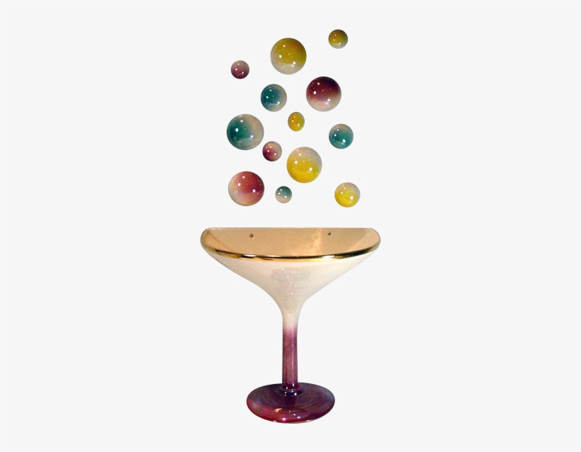 'lawrence Welk', Champagne Glass With 15 Bubbles From - Champagne Stemware, transparent png download