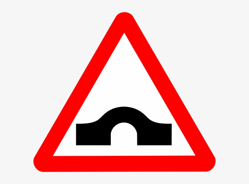 6 Pictures - Bridge Sign Clipart, transparent png download
