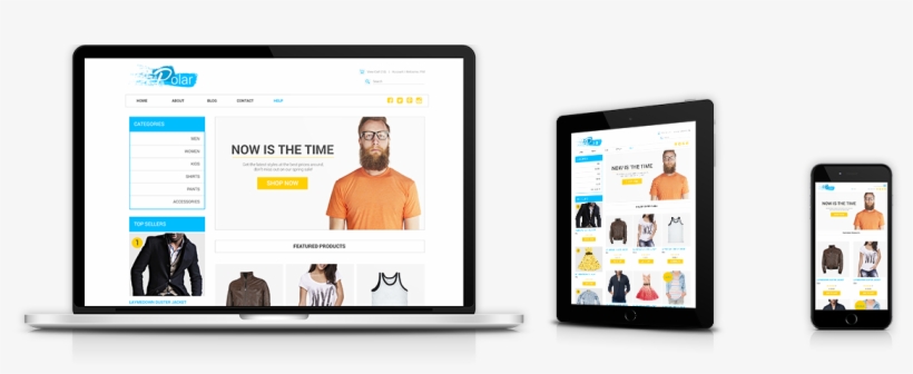 Responsive & Mobile Ready - Ecommerce Websites, transparent png download