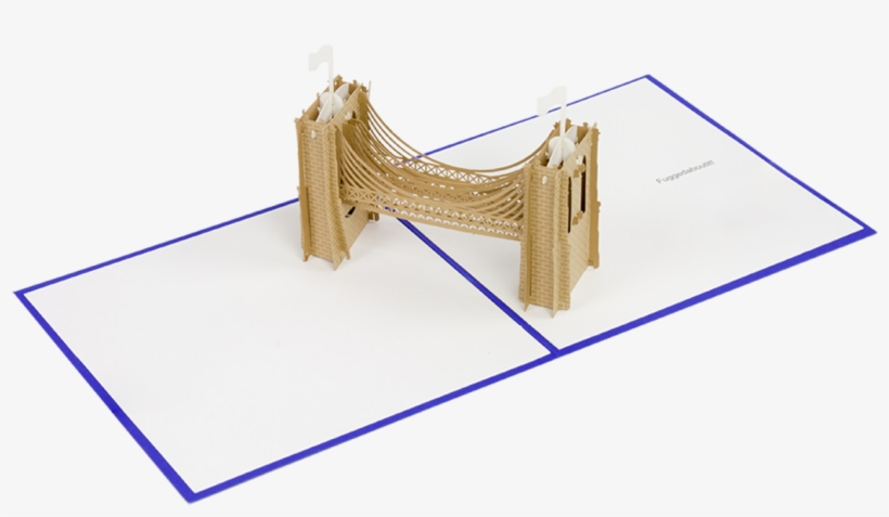 Brooklyn Bridge - Brooklyn Bridge Popup Card, transparent png download