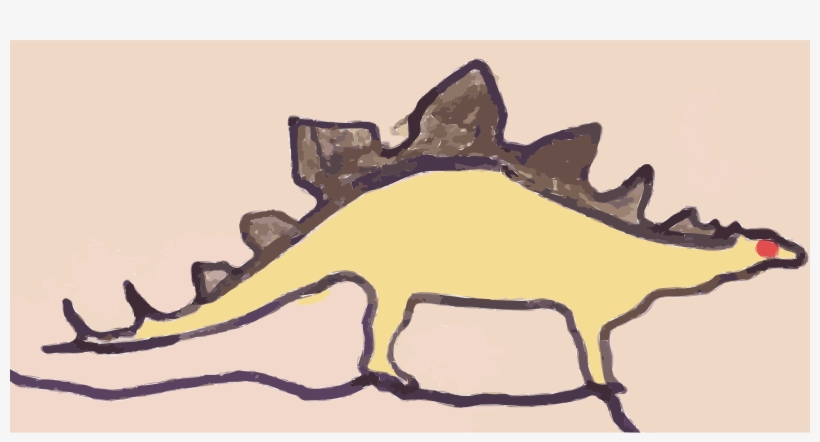 This Free Icons Png Design Of Troy's Stegosaurus, transparent png download