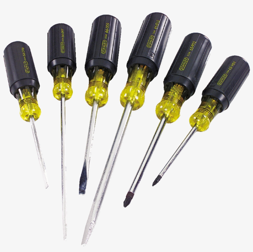 Screwdriver Set Plastic Handle, transparent png download