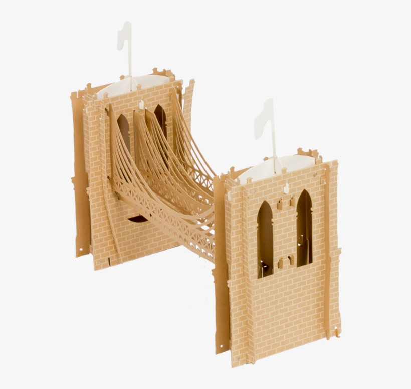 Brooklyn Bridge - Brooklyn Bridge Popup Card, transparent png download