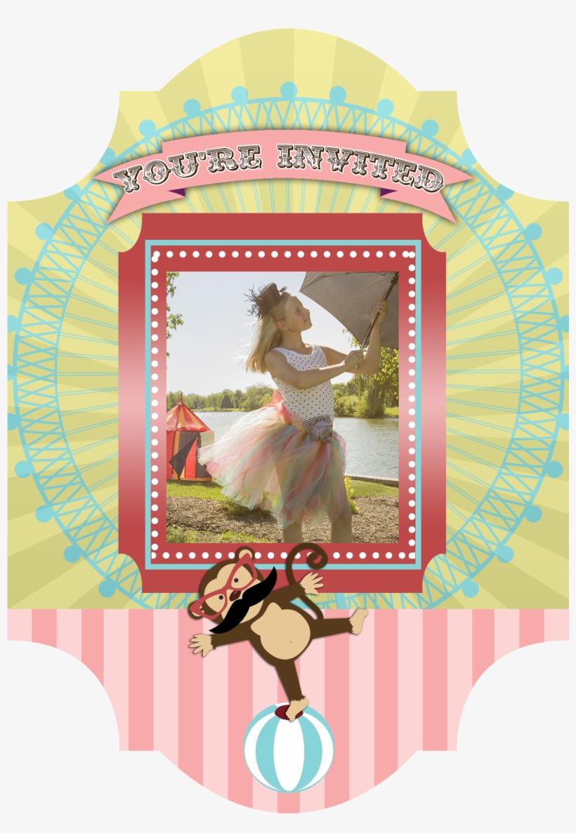 Carnival Party Invitation - Craft, transparent png download