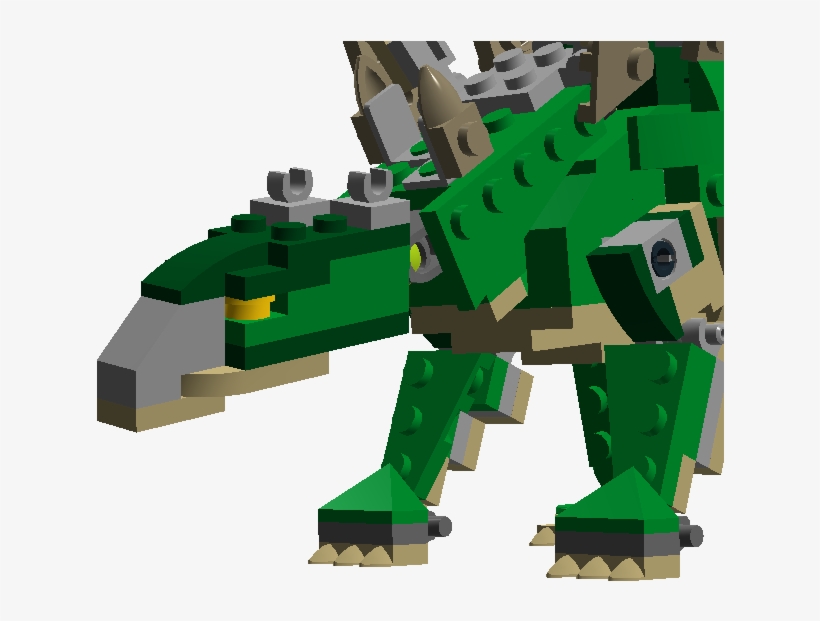 Lego Stegosaurus - Instructions For Lego Stegosaurus, transparent png download