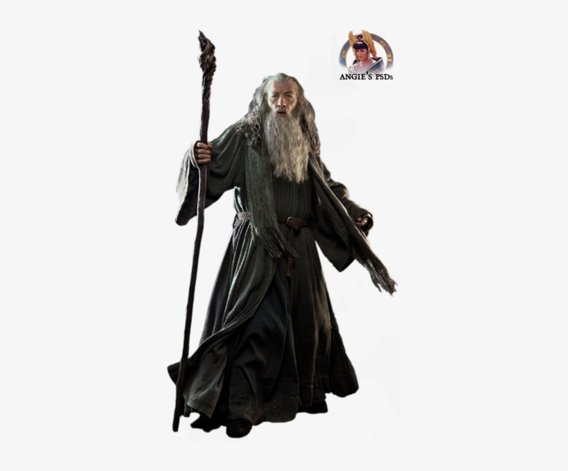 Gandalf Transparent The Hobbit - Lotr Gandalf Full Body, transparent png download