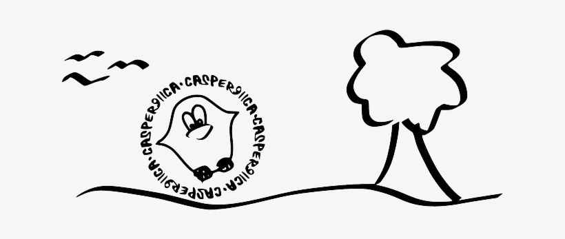 Tree, Birds, Fly, Logo, Ghost, Casper, Bird - Landscape, transparent png download