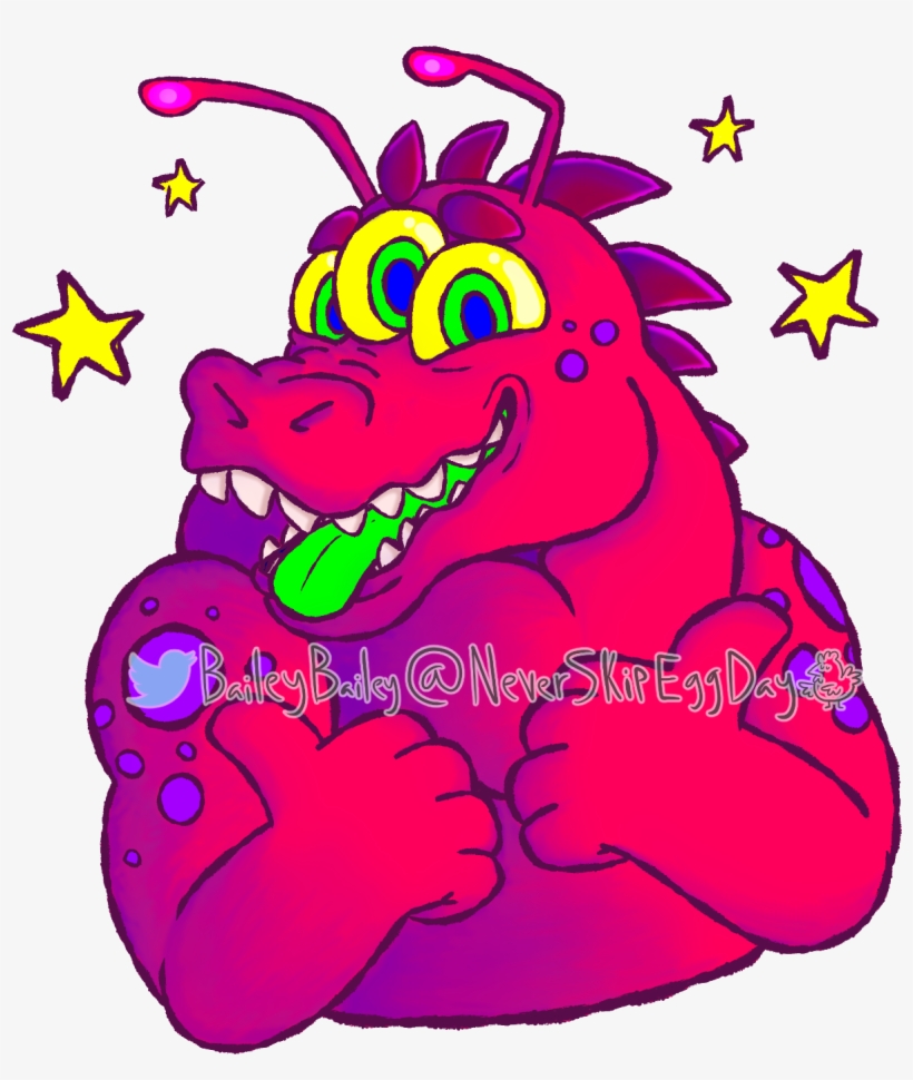 Space Gator - Cartoon, transparent png download