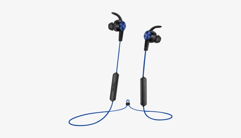 Huawei Wireless Bluetooth Earphones - Huawei Am61 Blue, transparent png download