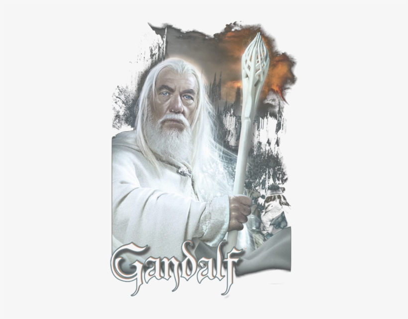 Lord Of The Rings Gandalf Men's Regular Fit T-shirt - Juvenile: Lord Of The Rings - Gandalf Kids T-shirt, transparent png download