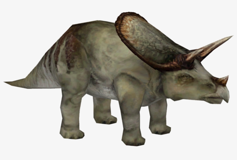 A Triceratops , - Jurassic Park Operation Genesis Torosaurus, transparent png download