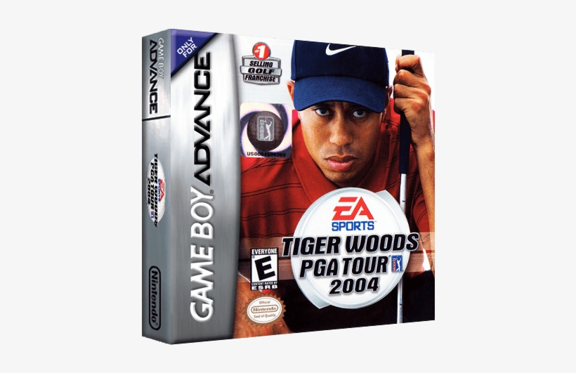Tiger Woods Pga Tour - Super Mario Advance 2 Box, transparent png download