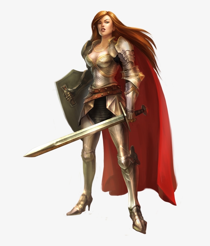 Woman Warrior Png Transparent Image - Female Warrior Png, transparent png download
