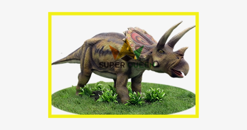Superqueen- Animatronic Dinosaurs Simulation Dinosaur - Dinosaur, transparent png download