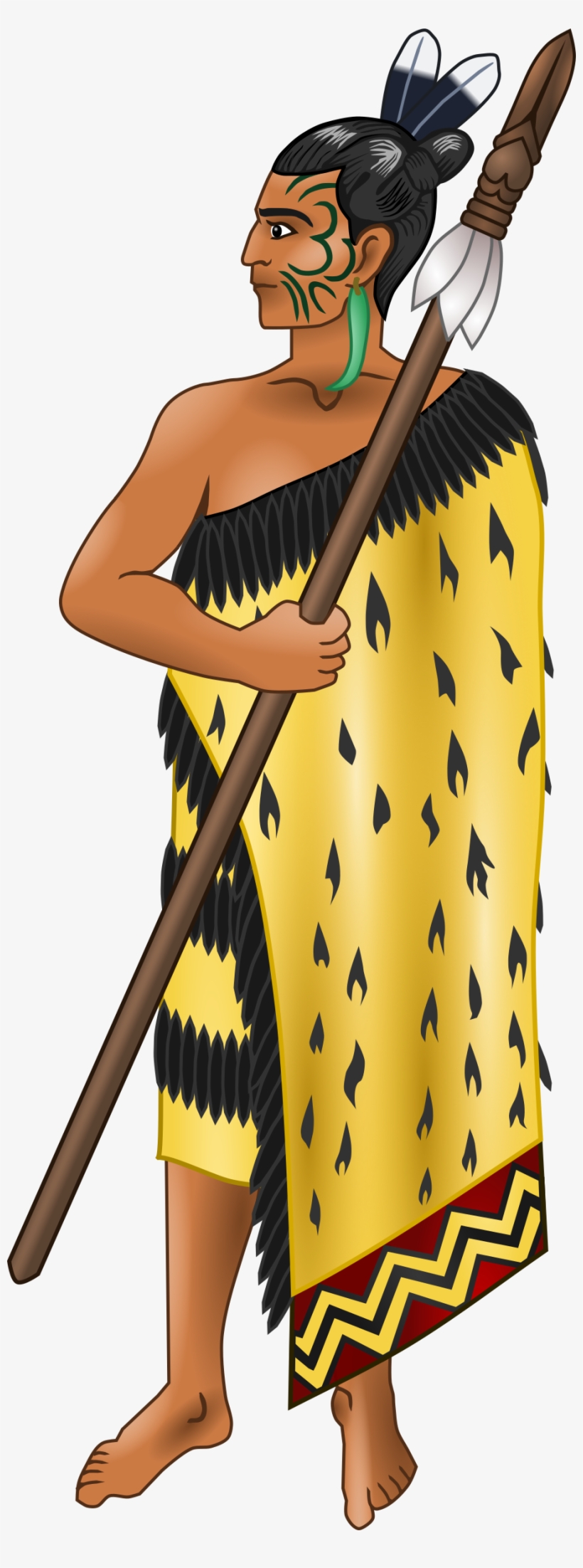 This Free Icons Png Design Of Maori Warrior, transparent png download