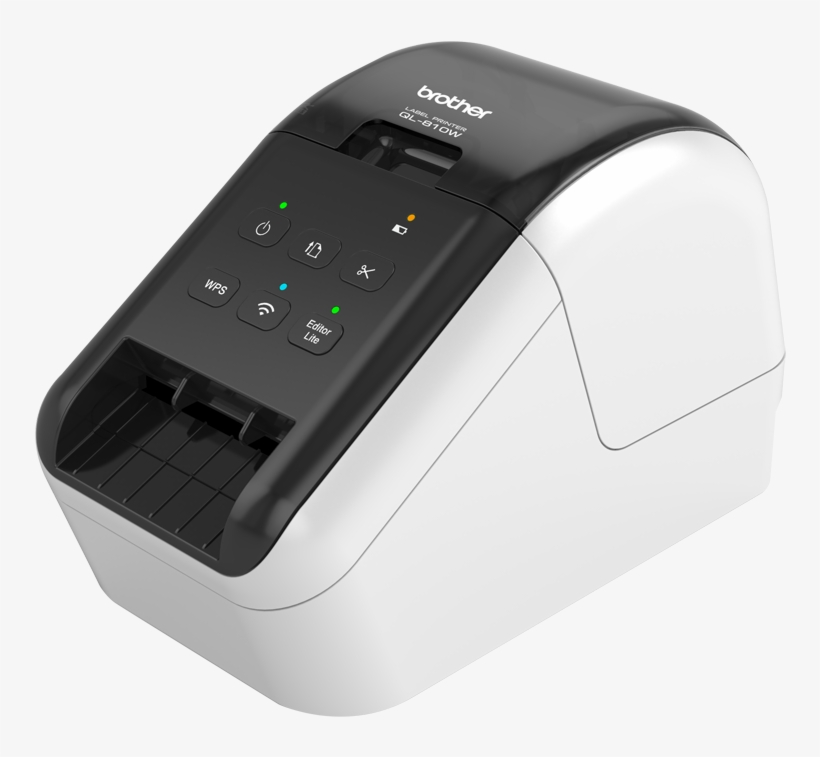 Ql-810w - Brother Ql-810w Ultra-fast Label Printer, transparent png download