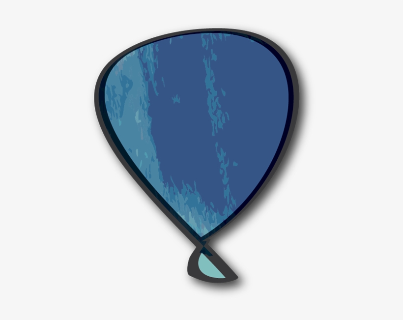 Blue Baloon - Emblem, transparent png download