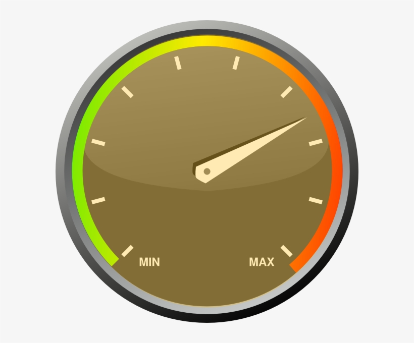 Gauge Back Light Clip Art - Gauge Clipart, transparent png download