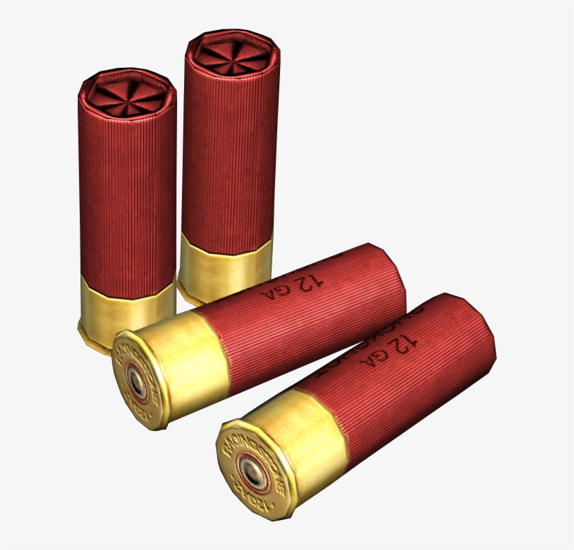 12 Gauge Buckshot - 12 Gauge Ammo Png, transparent png download