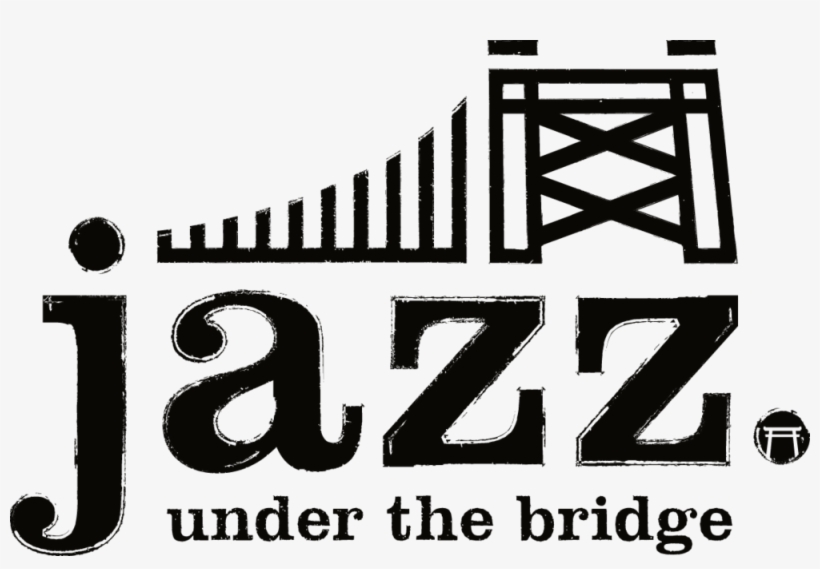 Jazz Under The Bridge- Logo Final Black - Graphics, transparent png download