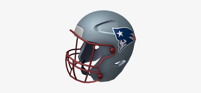 New England Patriots Helmet - Roblox Baseball Helmet, transparent png download