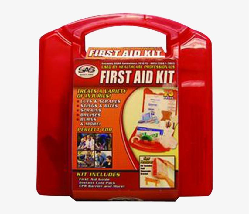 10 Person First-aid Kit - Sas Safety 10 Person First Aid Kit, transparent png download