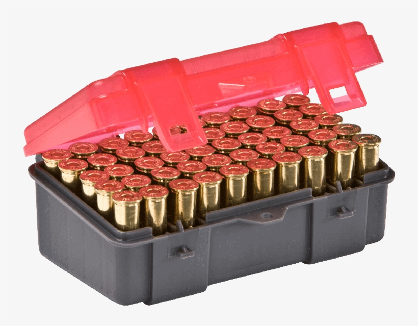 50-count Medium Handgun Ammo Case - Plano Handgun Ammo Case, Holds 50 Rounds, transparent png download