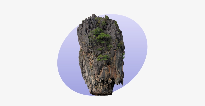 James Bond Island - Ko Tapu (james Bond Island), transparent png download