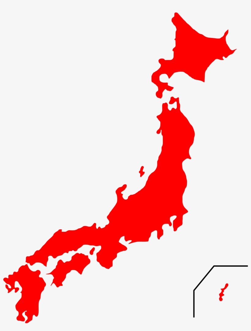 Open - Japan Map Vector Png, transparent png download