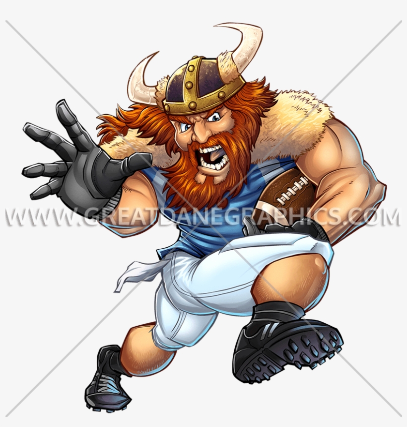 Viking Football Player - American Football, transparent png download