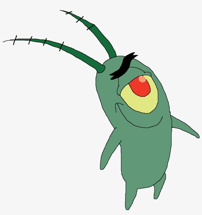 Plankton Smiling By Rainbow Dash Rockz - Fur, transparent png download