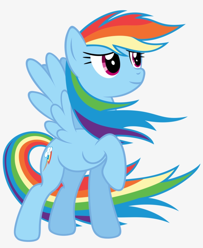 Fanmade Rainbow Dash - Mlp Rainbow Dash Wind, transparent png download