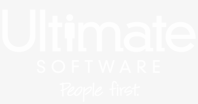 Hr Software Solutions & Payroll For Human Capital Management - Ultimate Software Logo White, transparent png download