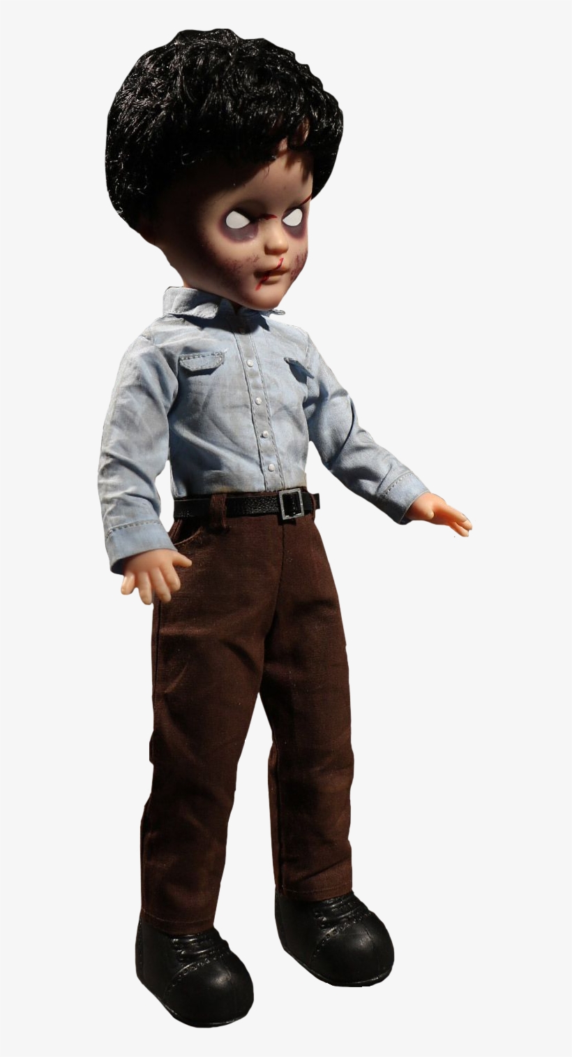 Evil Dead 2 Deadite Ash 10” Doll - Evil Dead 2 Deadite Ash Living Dead Dolls, transparent png download