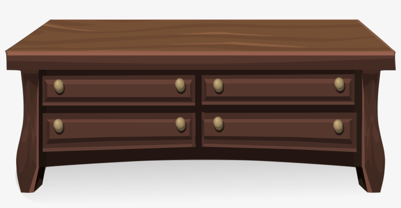 This Free Icons Png Design Of Low Wooden Cabinet From, transparent png download