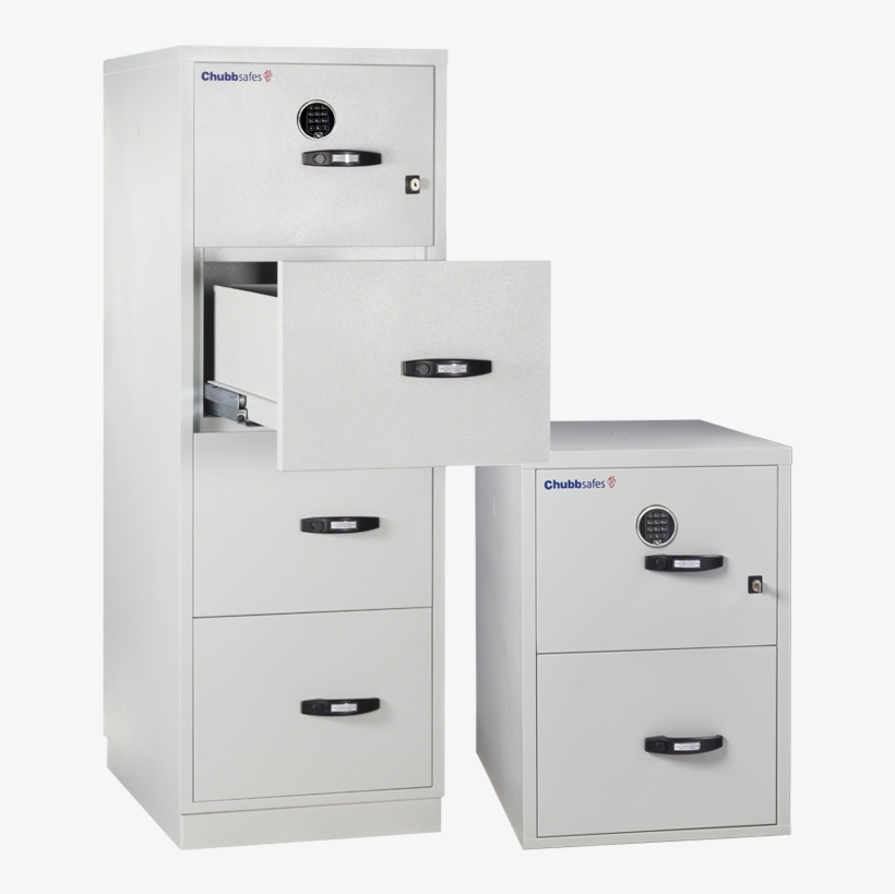 1 Hour Fire Rated 2 And 4 Drawer File Cabinet - Drawer, transparent png download