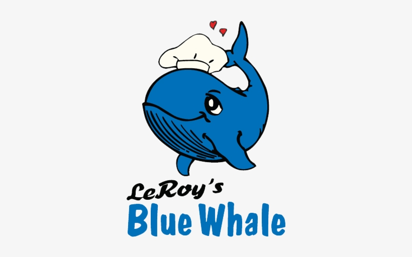 Leroy's Blue Whale Logo - Logo Blue Whale, transparent png download