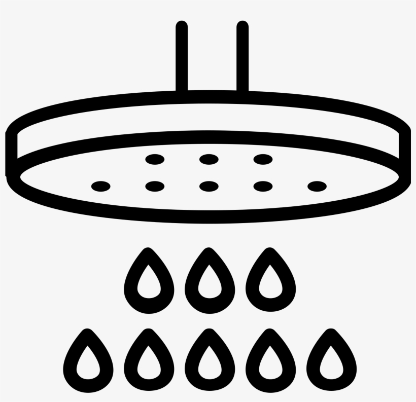 Open - Shower Icon Png White, transparent png download